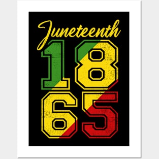 Juneteenth 1865 Posters and Art